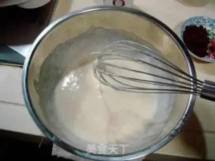 Make Sweet fruit muffins step 3
