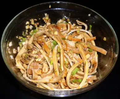 Make My hands are torn with a sour tofu step 6