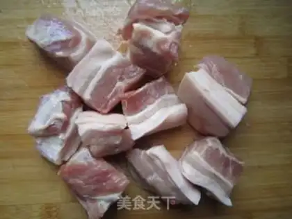 Make Secret red meat step 1