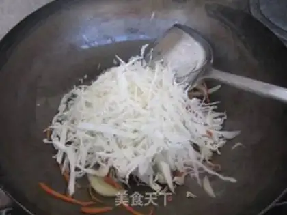 Make Three noodles step 6