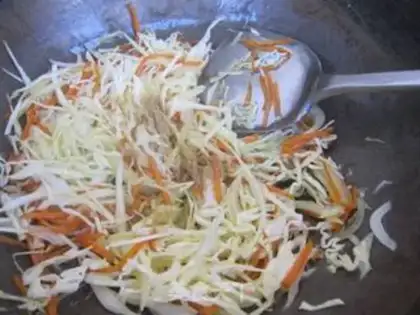 Make Three noodles step 7