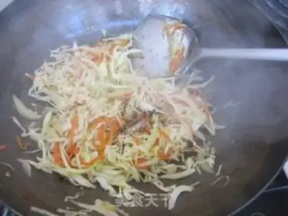 Make Three noodles step 9