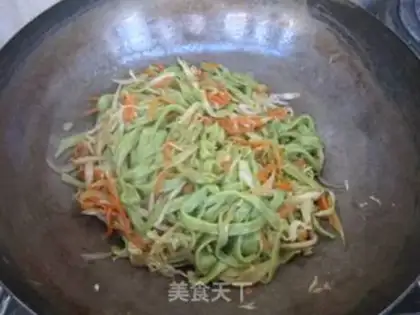 Make Three noodles step 12