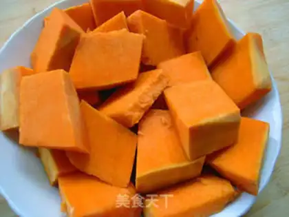 Make Pumpkin rice step 0