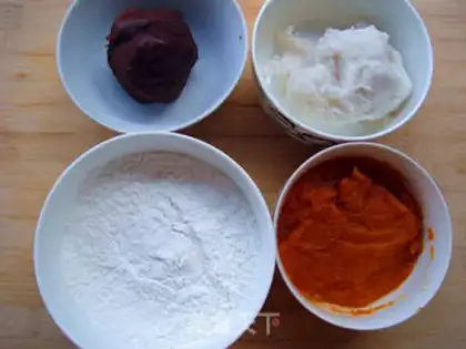 Make Pumpkin rice step 2