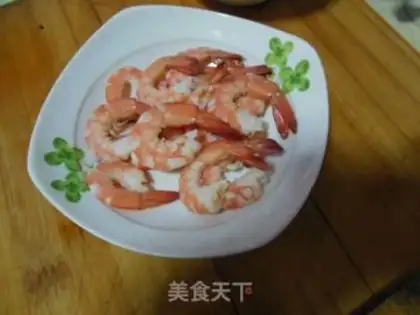 Make Shrimp burns the melon step 3