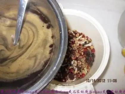 Make "Red-tree gel cake." step 6
