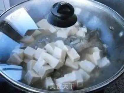 Make Fish-head tofu step 8