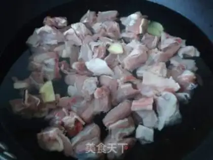 Make Cow-covered rice step 3
