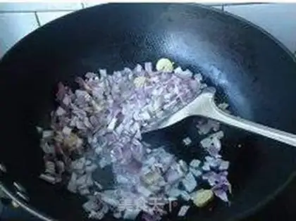 Make Cow-covered rice step 5