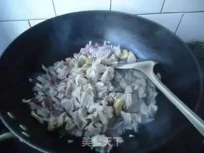 Make Cow-covered rice step 6