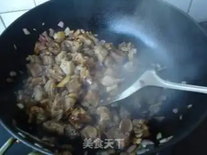 Make Cow-covered rice step 7