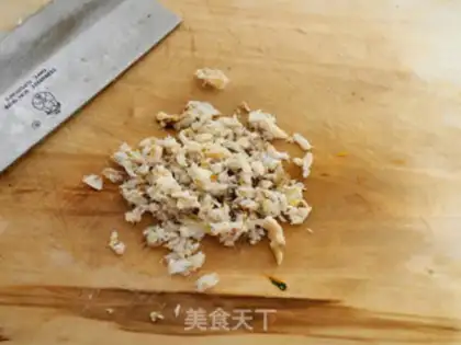 Make Crab tofu step 2