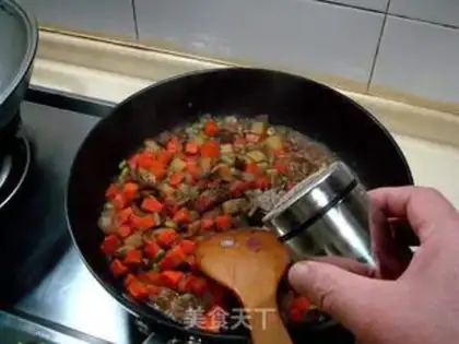 Make Fried carrot sauce step 5