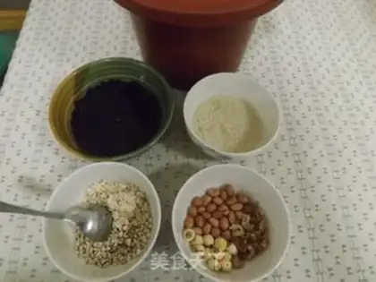Make Black Bean Porridge step 0