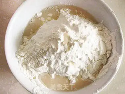 Make Sesame sauce pancakes step 0