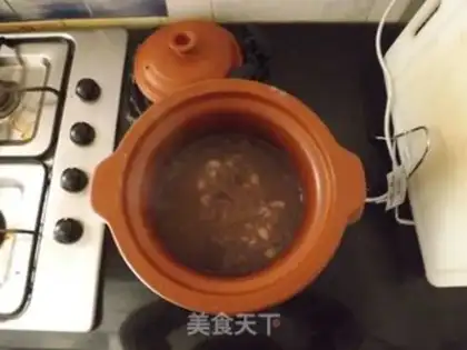 Make Black Bean Porridge step 3