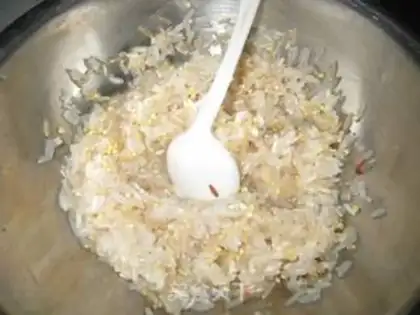 Make Scrawny porridge step 2