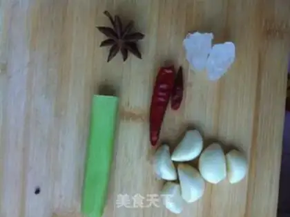 Make Red chicken legs step 1