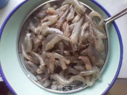 Make Dry shrimp step 1