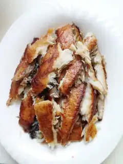 Make The hand tore the fish step 7