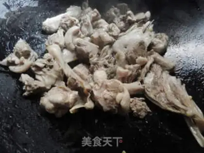 Make Duck with radish sauce step 2