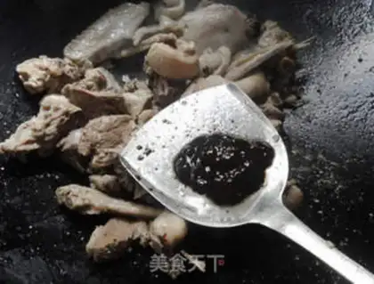 Make Duck with radish sauce step 4