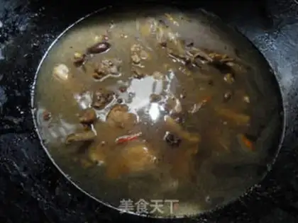 Make Duck with radish sauce step 5