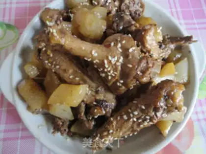 Make Duck with radish sauce step 9