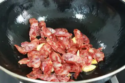Make Chests and sausages step 4