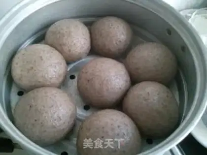 Make Soybean sesame sack step 5