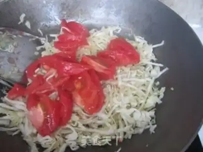 Make Tomato fried head step 7
