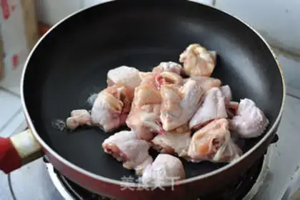 Make No oily mushroom chicken step 4