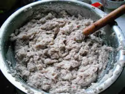 Make A fish dumpling step 2