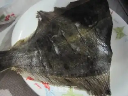Make Red burning of saloon fish step 0
