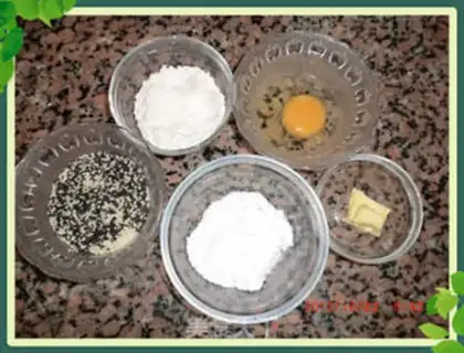 Make Sesame pretzels step 0