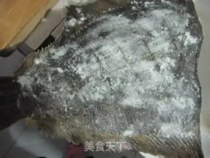 Make Red burning of saloon fish step 2