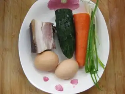 Make Egg-covered rice step 0