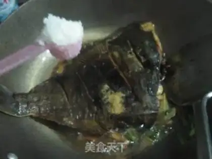 Make Red burning of saloon fish step 9