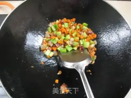 Make Egg-covered rice step 6