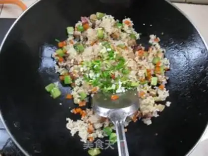 Make Egg-covered rice step 8