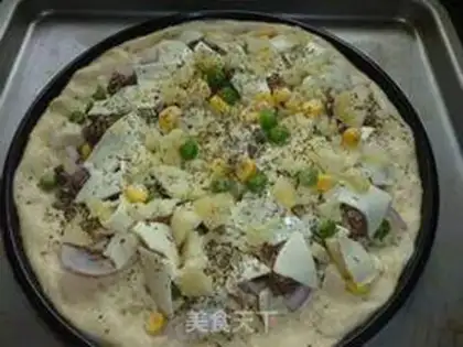 Make Black pepper beef pizza step 9