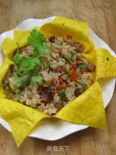 Make Egg-covered rice step 12