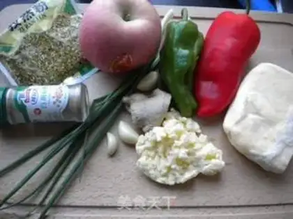 Make Apple garlic shrimp step 0