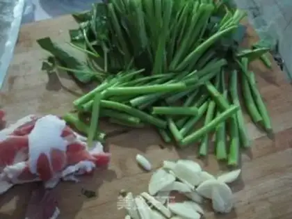 Make Meat and cabbage step 1