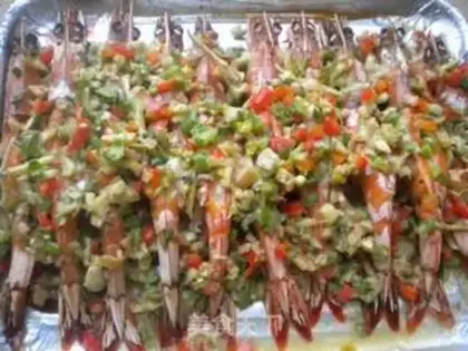 Make Apple garlic shrimp step 5