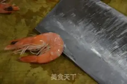 Make Precious shrimp step 1