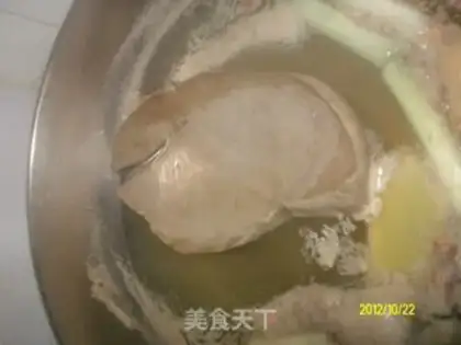Make halogenous liver step 4