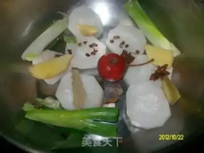Make halogenous liver step 6