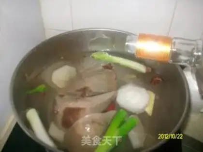 Make halogenous liver step 10